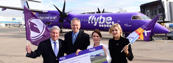 First of Flybe's Brand New Routes