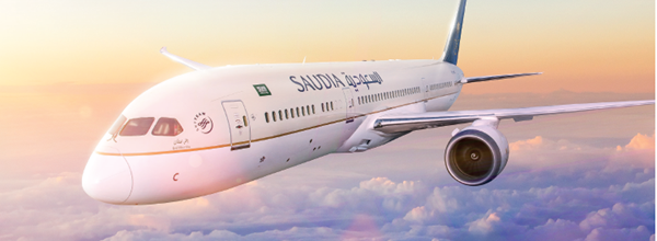Image of a Saudia Plane