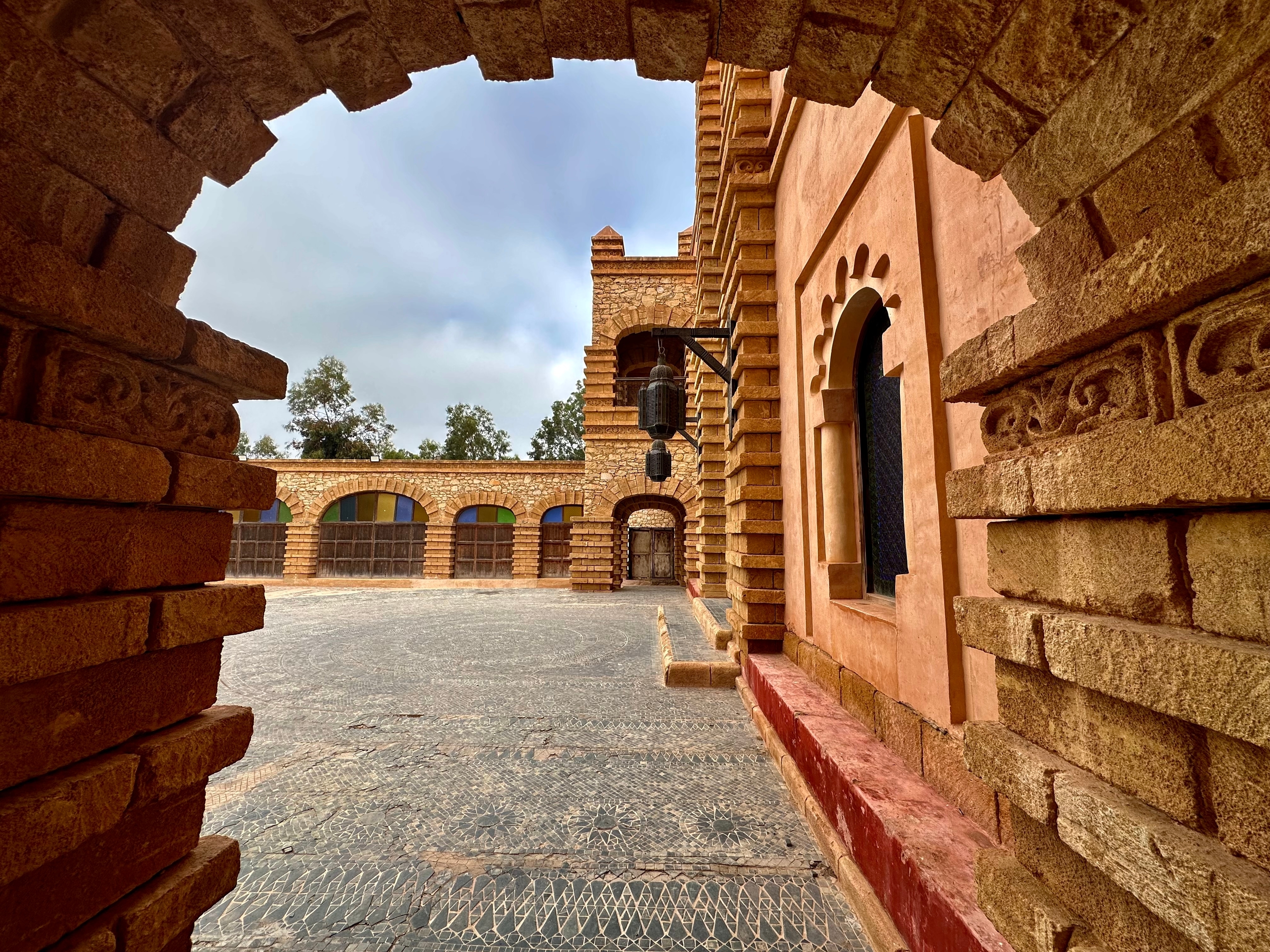 The medina of agadir in Morocco. Old city